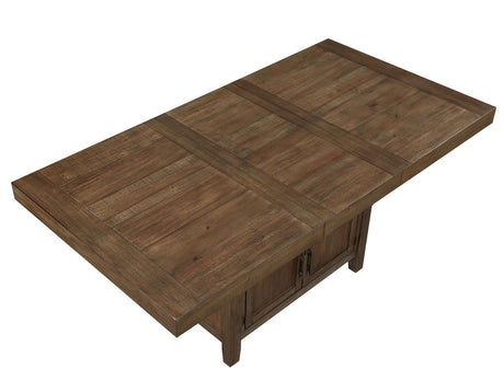 Garland Distressed Toffee Counter Height Dining Set by Steve Silver at Eve Furniture