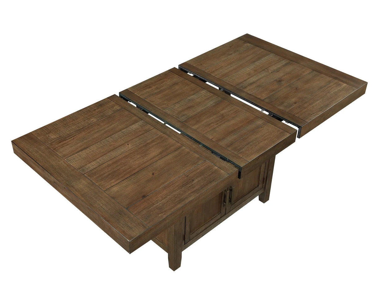 Garland Distressed Toffee Counter Height Dining Set by Steve Silver at Eve Furniture