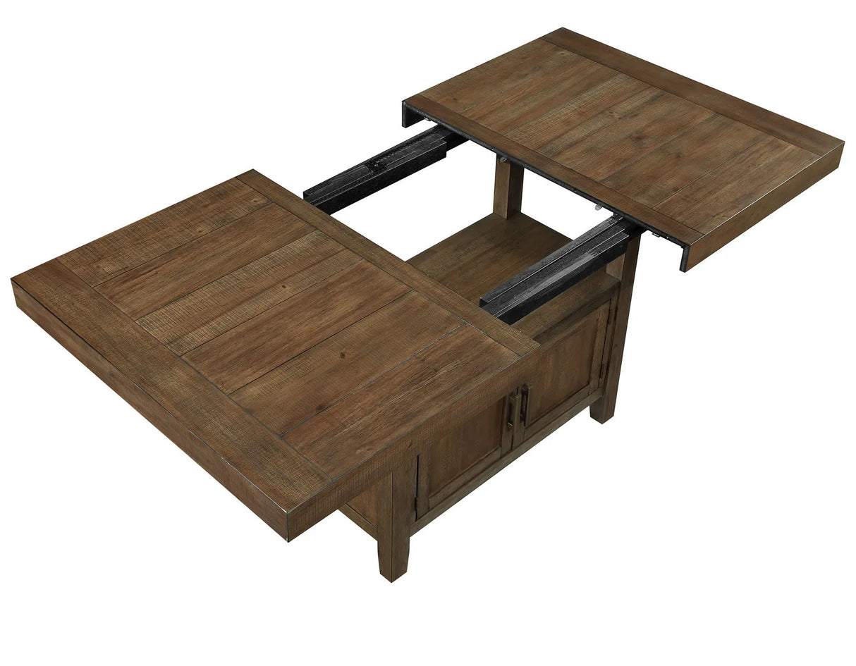 Garland Distressed Toffee Counter Height Dining Set by Steve Silver at Eve Furniture