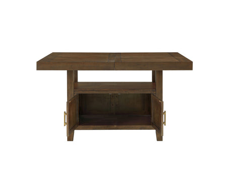 Garland Distressed Toffee Counter Height Dining Set by Steve Silver at Eve Furniture