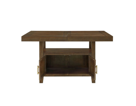 Garland Distressed Toffee Counter Height Dining Set by Steve Silver at Eve Furniture