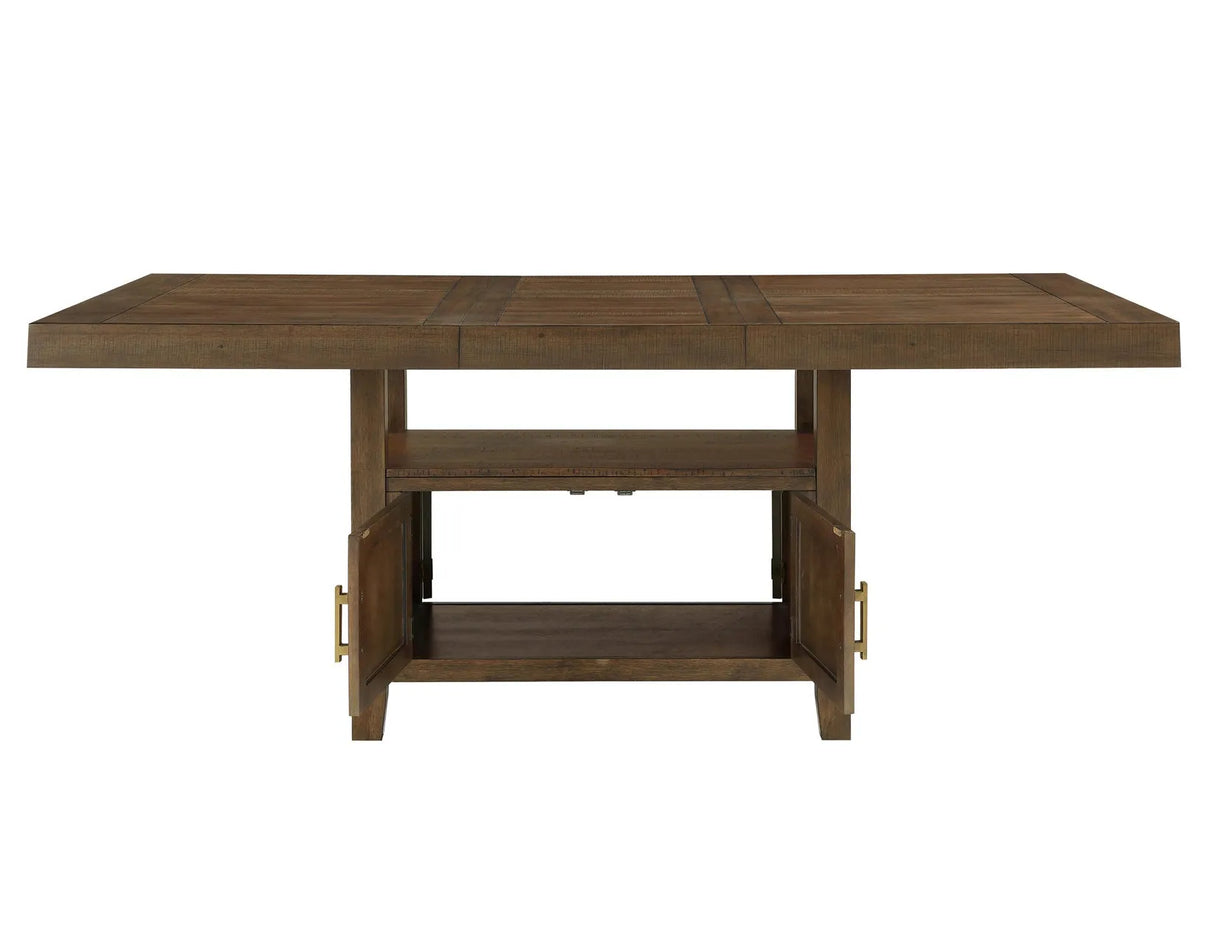 Garland Distressed Toffee Counter Height Dining Set by Steve Silver at Eve Furniture