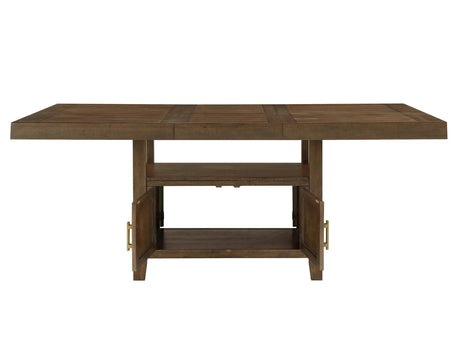 Garland Distressed Toffee Counter Height Dining Set by Steve Silver at Eve Furniture