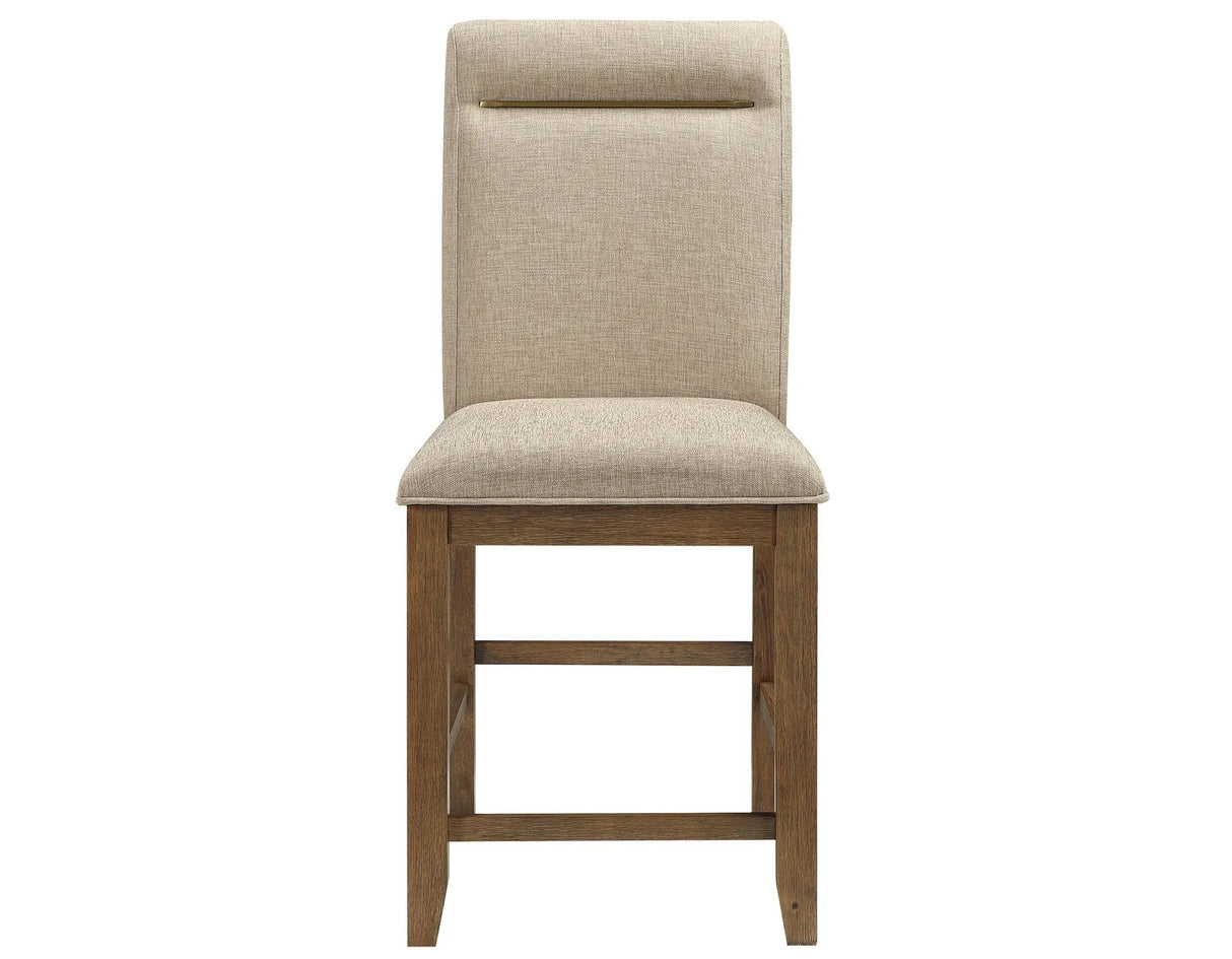 Garland Distressed Toffee Counter Height Dining Set by Steve Silver at Eve Furniture