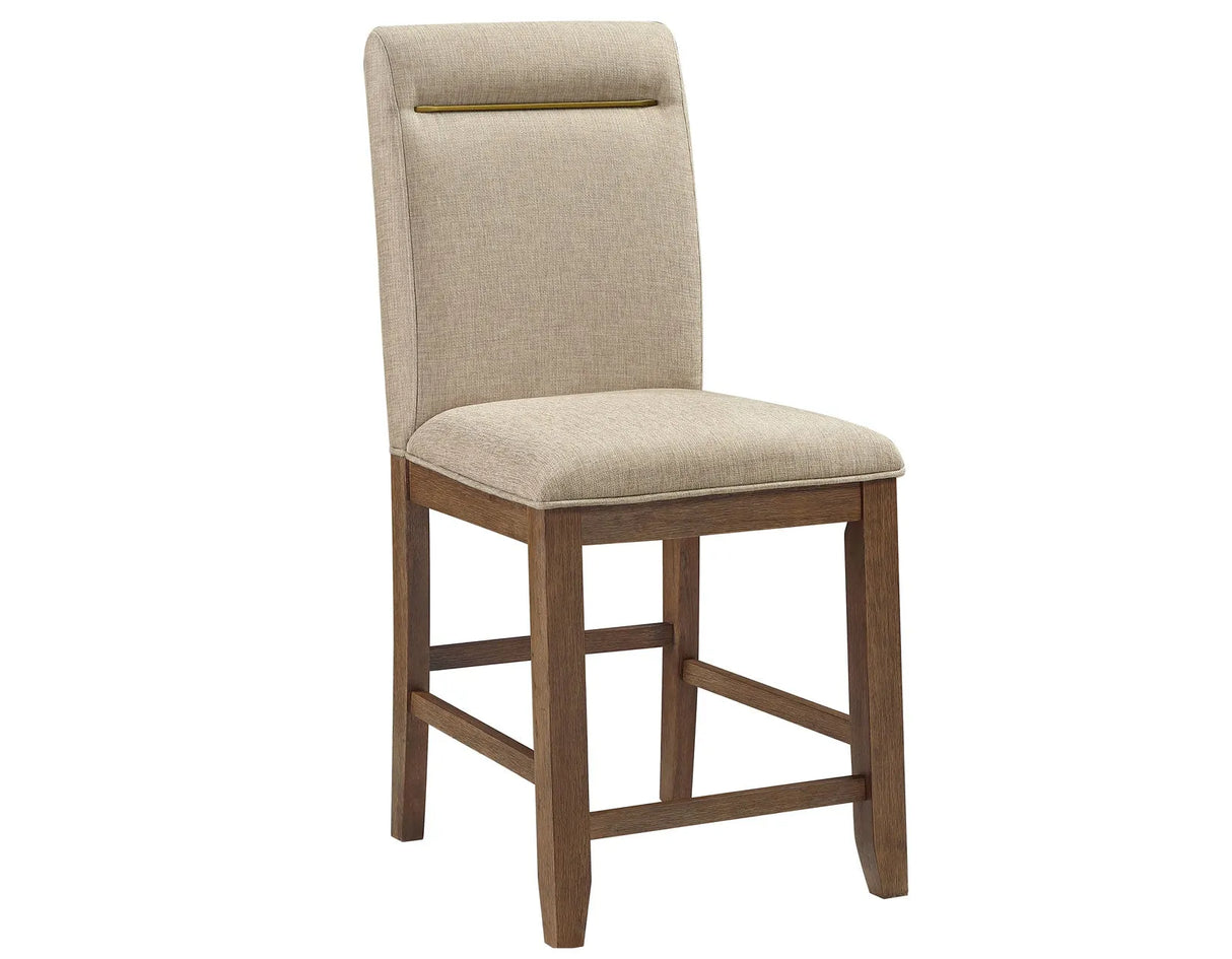 Garland Distressed Toffee Counter Height Dining Set by Steve Silver at Eve Furniture