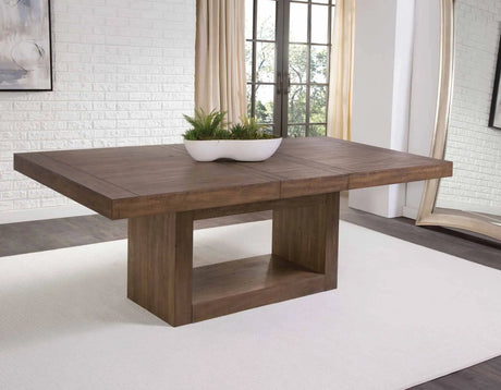 Garland Distressed Toffee Dining Room Set by Steve Silver at Eve Furniture