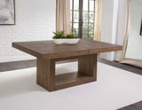 Garland Distressed Toffee Dining Room Set by Steve Silver at Eve Furniture