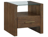 Garland Glass Top 3-Piece Table Set by Steve Silver at Eve Furniture