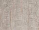 Garland Glass Top End Table, Washed Parchment Finish by Steve Silver at Eve Furniture