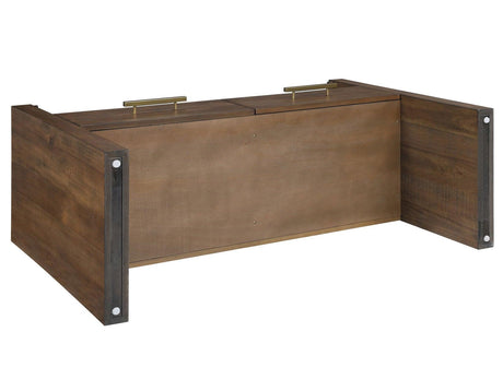 Garland Glass Top Sofa Table by Steve Silver at Eve Furniture