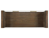 Garland Glass Top Sofa Table by Steve Silver at Eve Furniture