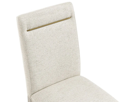 Garland Side Chair, Greige Finish, Set of 2 by Steve Silver at Eve Furniture