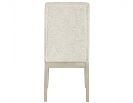 Garland Side Chair, Greige Finish, Set of 2 by Steve Silver at Eve Furniture