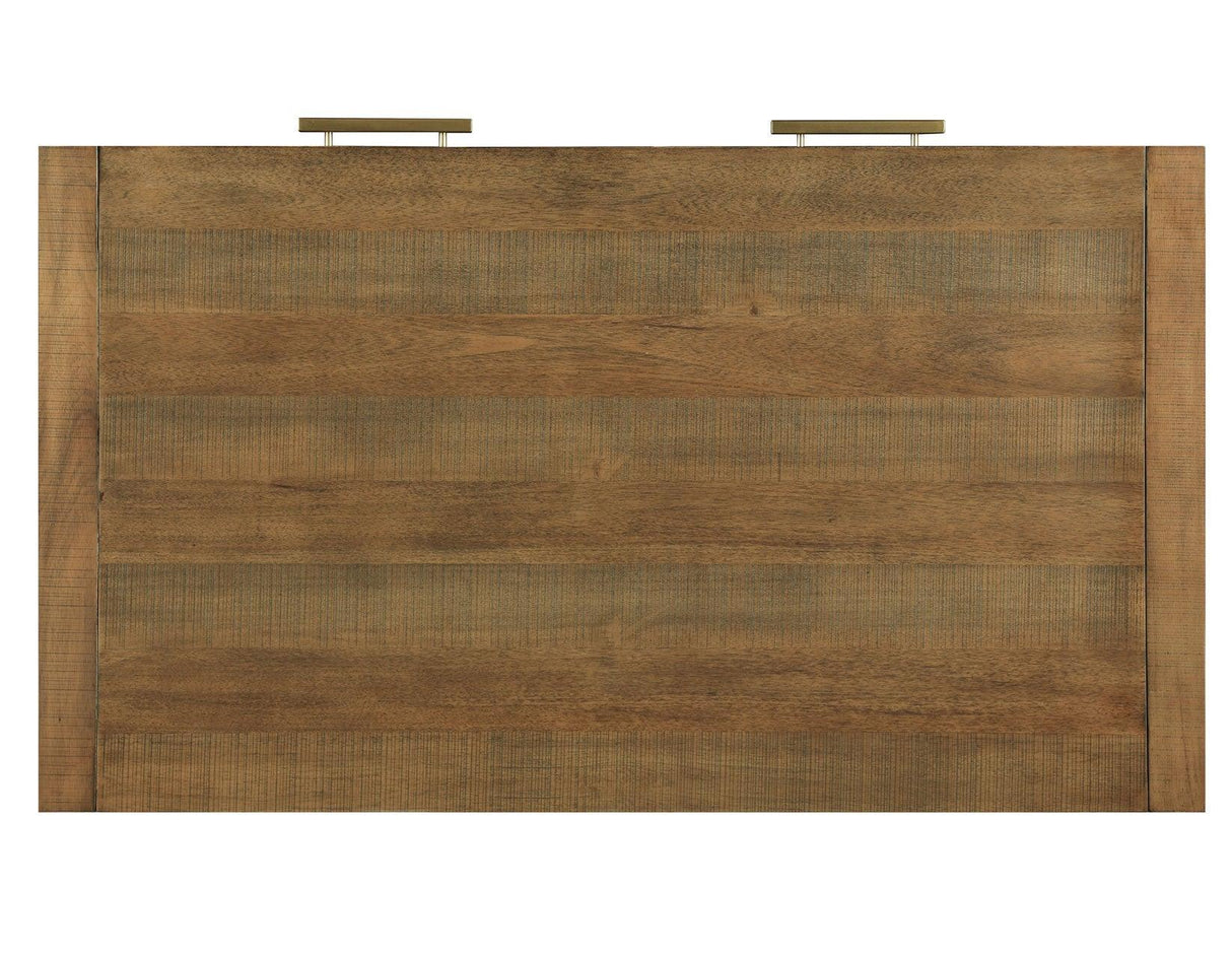 Garland Castered Coffee Table, Toffee Finish by Steve Silver at Eve Furniture