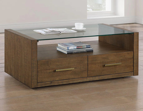 Garland Glass Top 3-Piece Table Set by Steve Silver at Eve Furniture