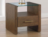 Garland Glass Top 3-Piece Table Set by Steve Silver at Eve Furniture