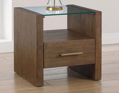 Garland Glass Top 3-Piece Table Set by Steve Silver at Eve Furniture