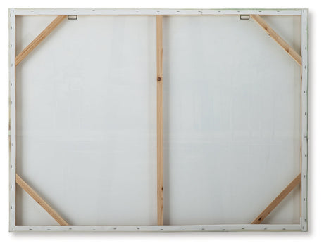 Garlenridge Green/Tan/White Wall Art by Ashley at Eve Furniture