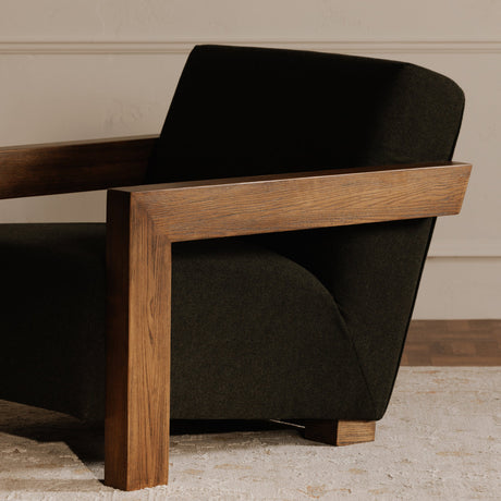 Garnet Olive Lounge Chair by MOES at Eve Furniture