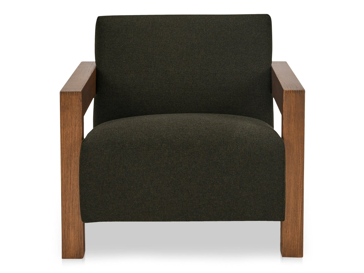 Garnet Olive Lounge Chair by MOES at Eve Furniture