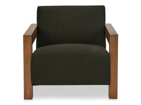 Garnet Olive Lounge Chair by MOES at Eve Furniture