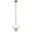 Garnet Pendant Lamp - Coarse Gold + Clear Glass by Ashcroft Furniture at Eve Furniture