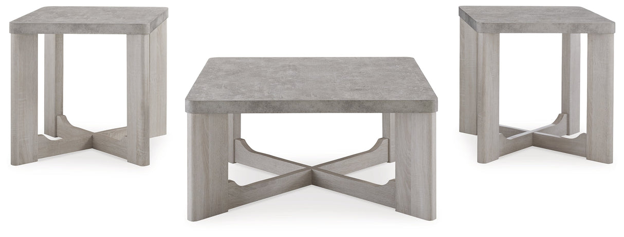 Garnilly Whitewash Table by Ashley at Eve Furniture