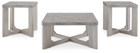 Garnilly Whitewash Table by Ashley at Eve Furniture