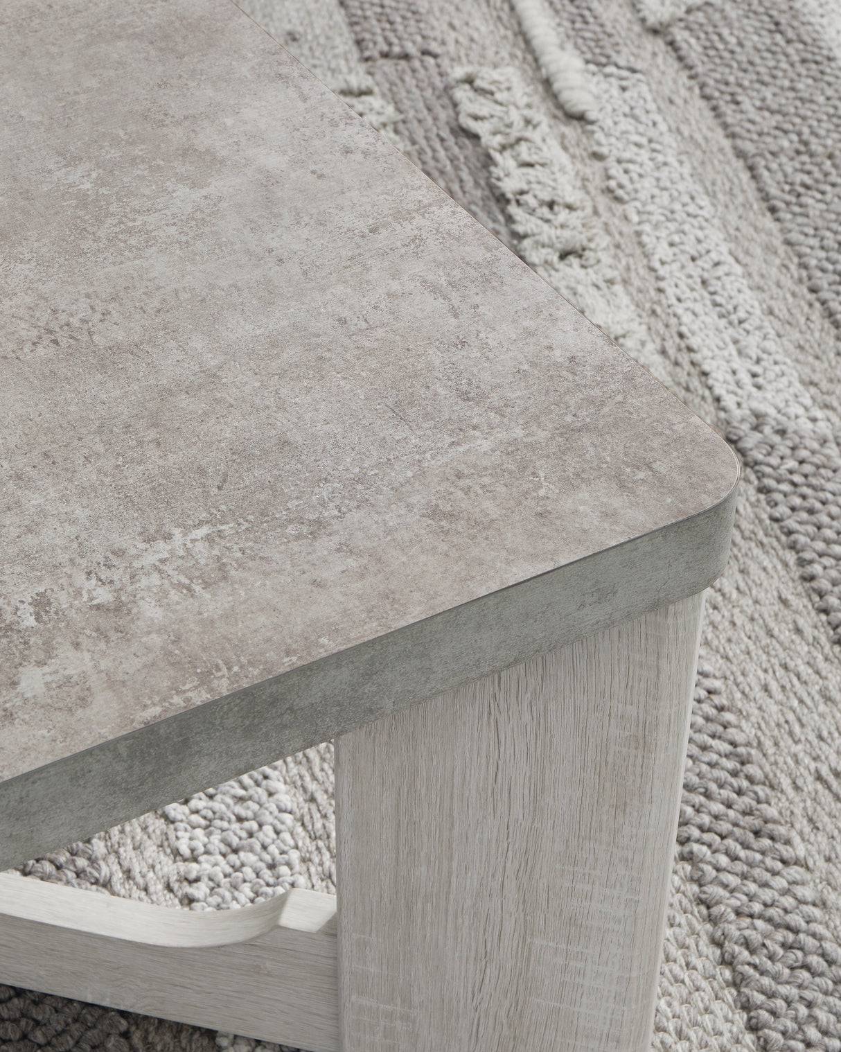 Garnilly Whitewash Table by Ashley at Eve Furniture