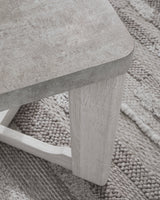 Garnilly Whitewash Table by Ashley at Eve Furniture