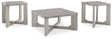 Garnilly Whitewash Table by Ashley at Eve Furniture