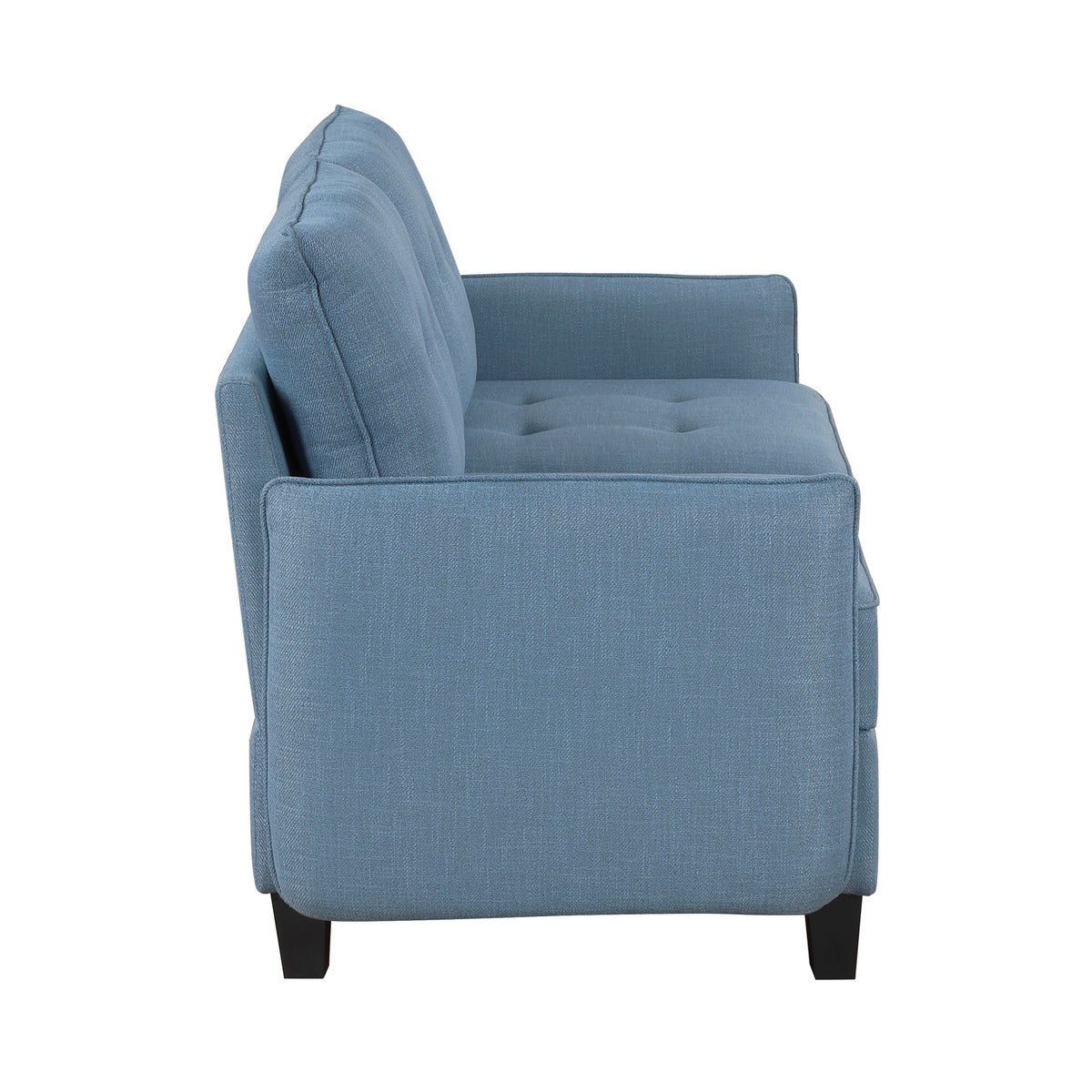 Garren Blue 2-Piece Storage Loveseat by Homelegance at Eve Furniture