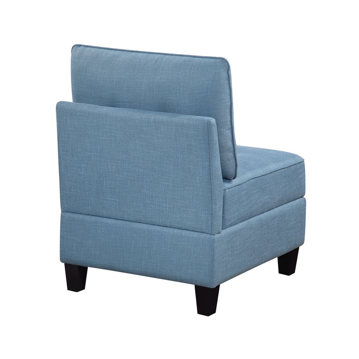 Garren Blue 3-Piece Storage Sofa by Homelegance at Eve Furniture
