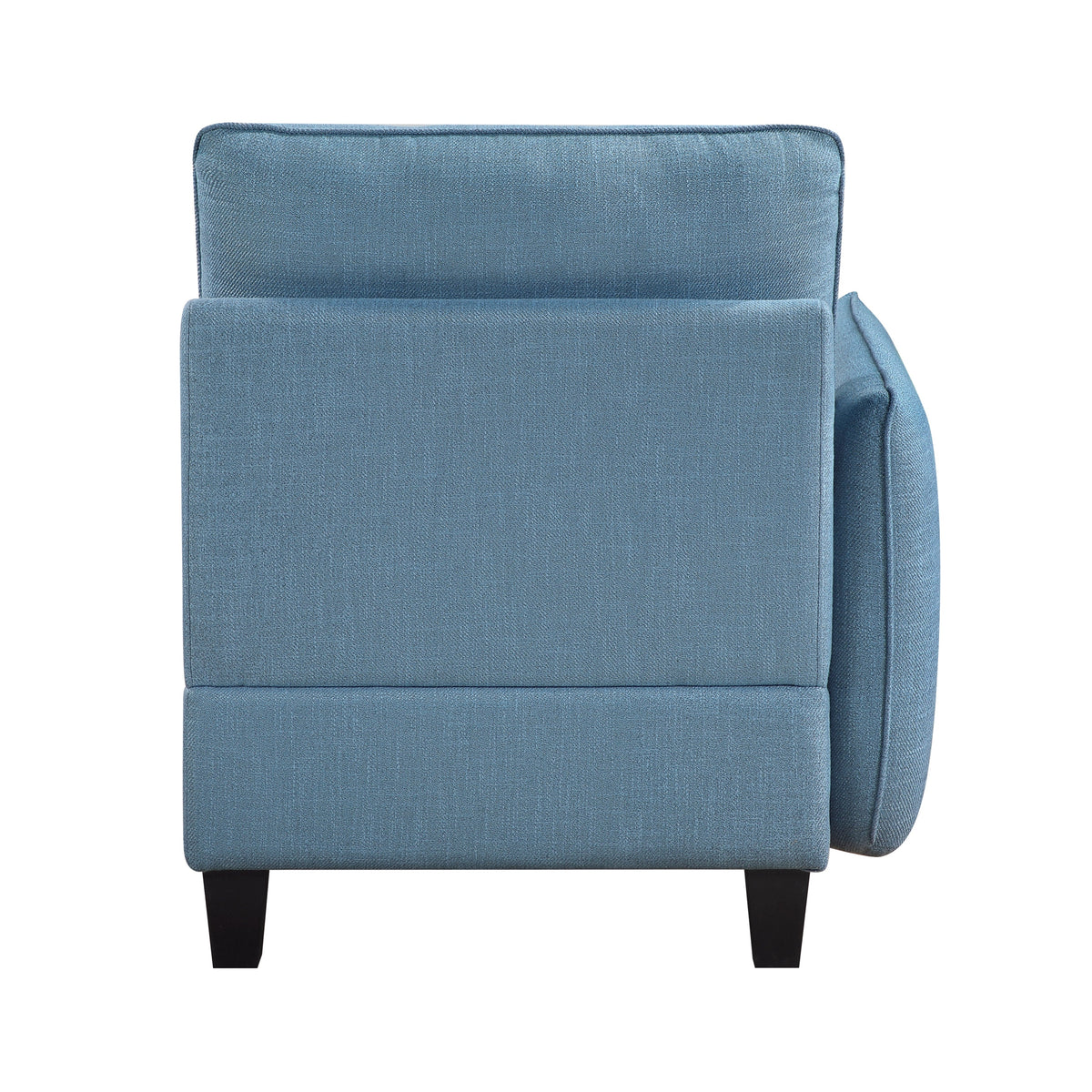 Garren Blue 4-Piece Sectional with Storage by Homelegance at Eve Furniture