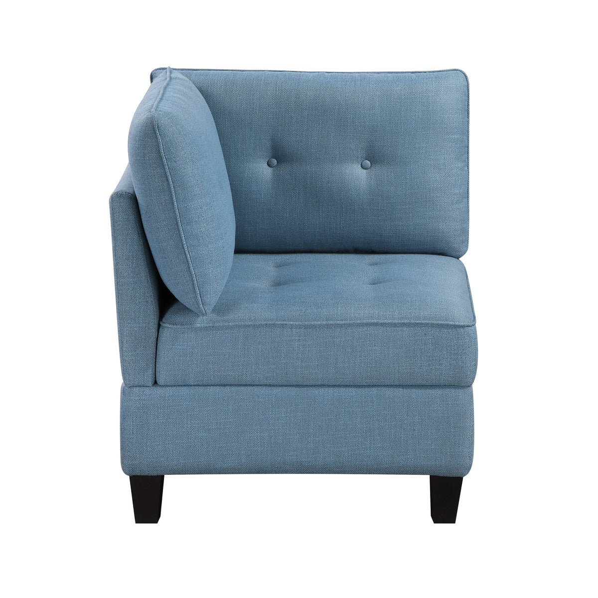 Garren Blue 6-Piece Sectional with Storage by Homelegance at Eve Furniture