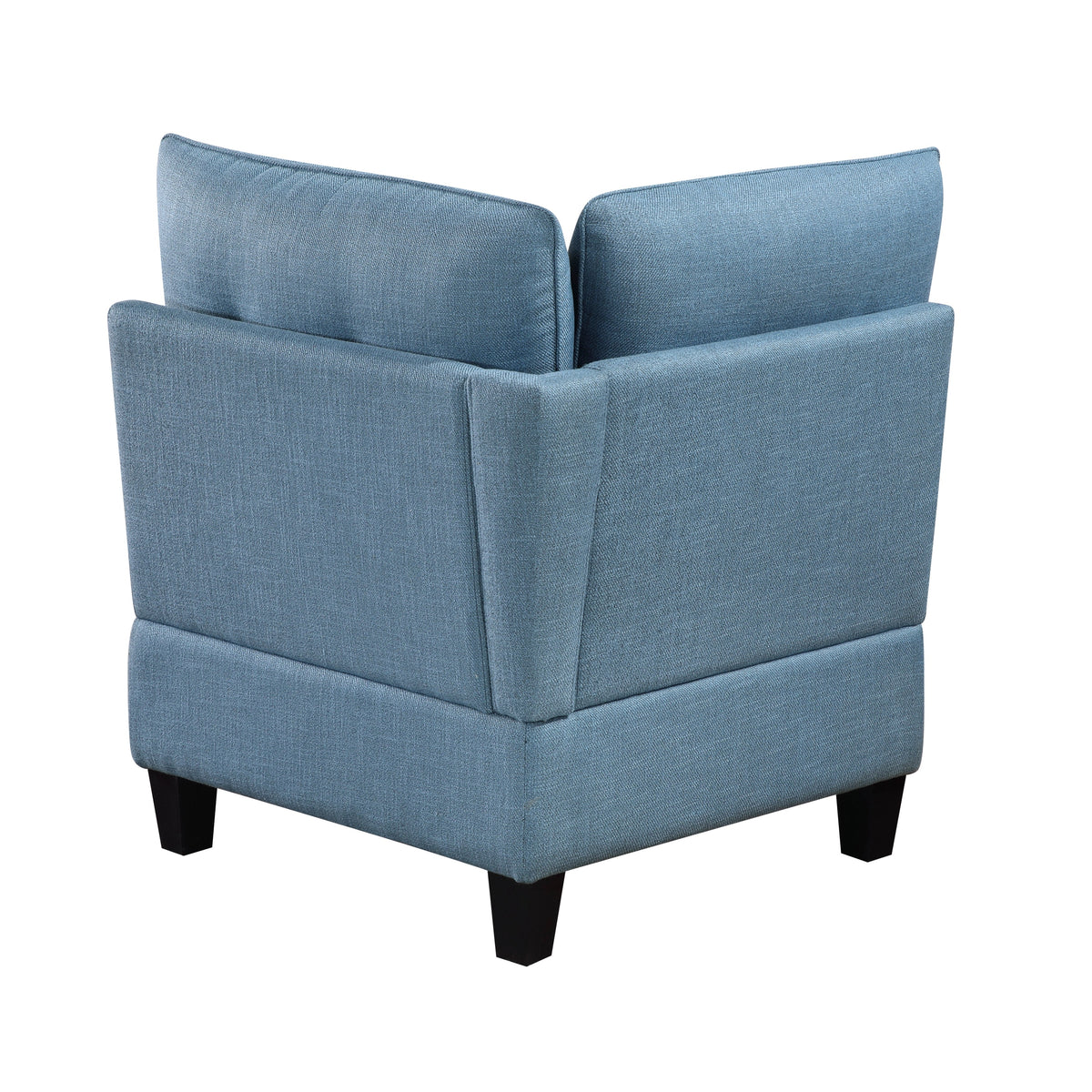 Garren Blue 6-Piece Sectional with Storage by Homelegance at Eve Furniture