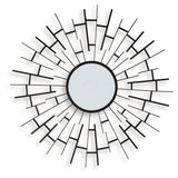 Garrenworth Black Accent Mirror by Ashley at Eve Furniture