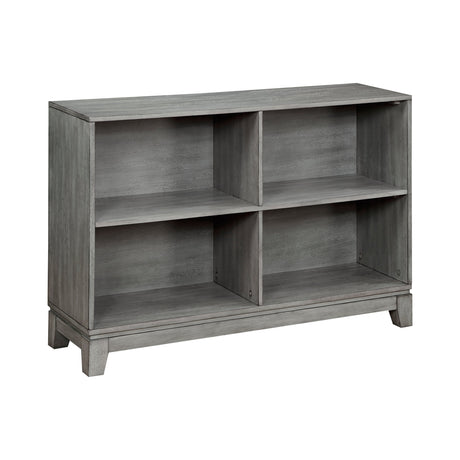 Garretson Gray Bookcase by Homelegance at Eve Furniture