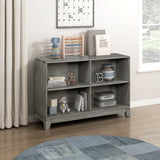 Garretson Gray Bookcase by Homelegance at Eve Furniture
