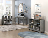 Garretson Gray Bookcase by Homelegance at Eve Furniture