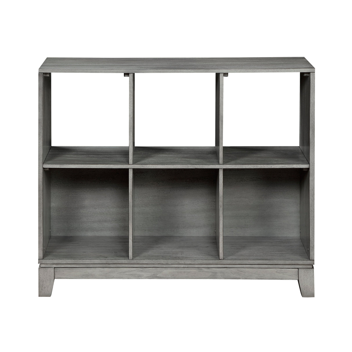 Garretson Gray Bookcase by Homelegance at Eve Furniture