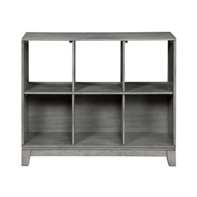 Garretson Gray Bookcase by Homelegance at Eve Furniture