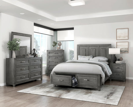 Garretson Gray Chest by Homelegance at Eve Furniture