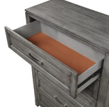 Garretson Gray Dresser by Homelegance at Eve Furniture