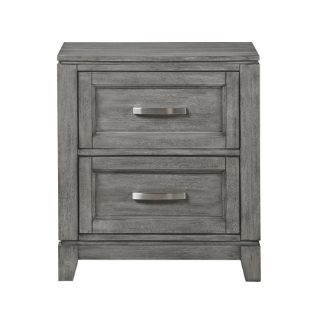 Garretson Gray Storage Platform Bedroom Set by Homelegance at Eve Furniture
