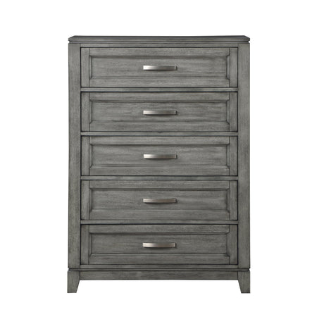 Garretson Gray Storage Platform Bedroom Set by Homelegance at Eve Furniture