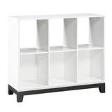 Garretson White Bookcase by Homelegance at Eve Furniture