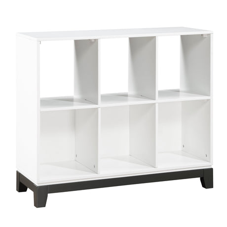 Garretson White Bookcase by Homelegance at Eve Furniture