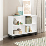 Garretson White Bookcase by Homelegance at Eve Furniture