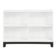 Garretson White Bookcase by Homelegance at Eve Furniture